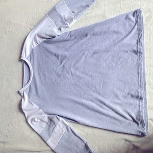 Long sleeve striped shirt large
